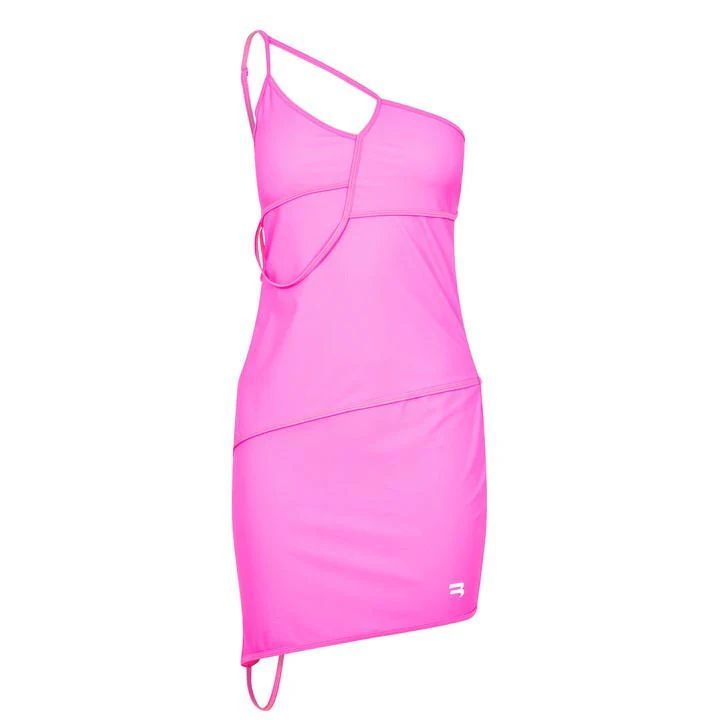 Asymmetric Dress - Pink