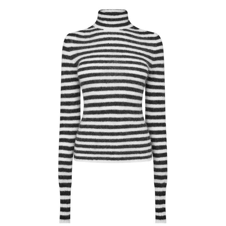 Mohair Turtleneck Sweater - Multi