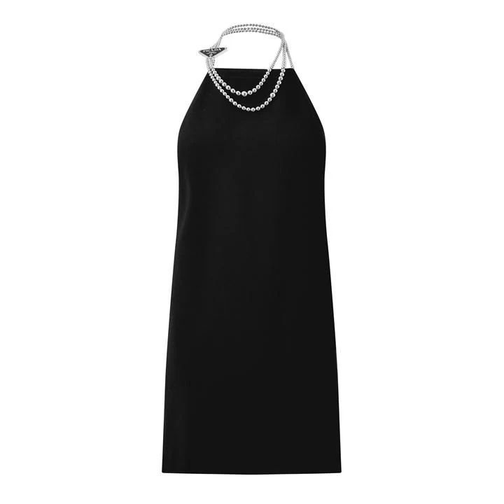 Cady Halter Mini Dress - Black