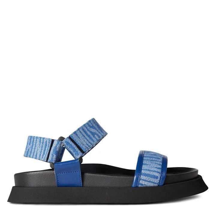 Logo Sandals - Blue