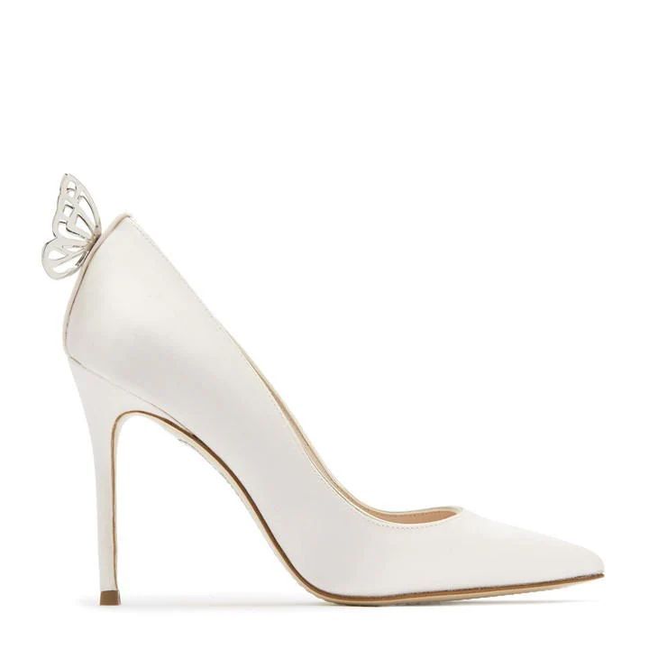 Mariposa 100h Heels - White