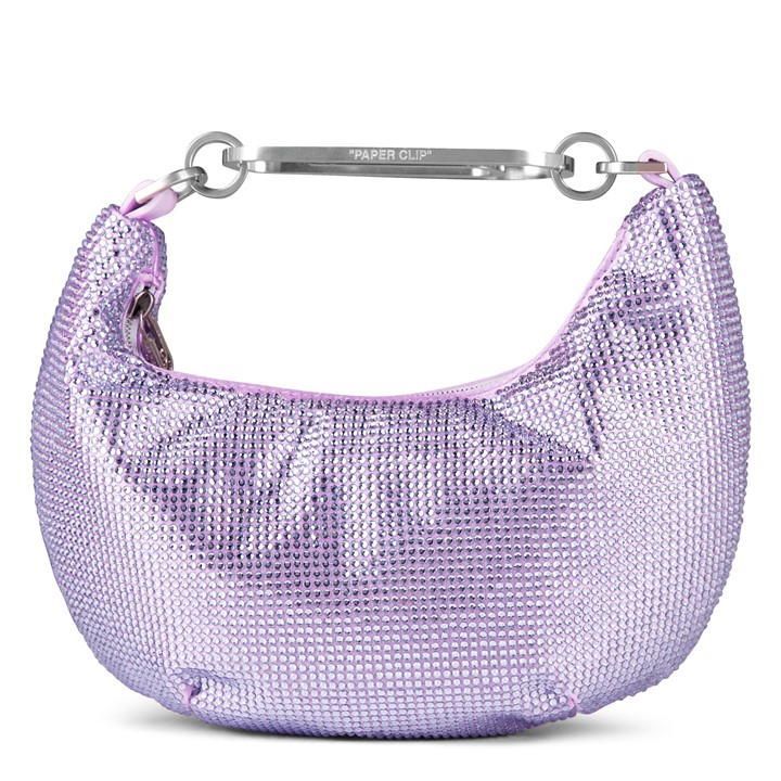 Paperclip Hobo Bag - Purple