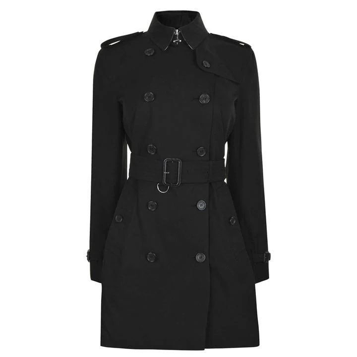Mid Length Kensington Coat - Black