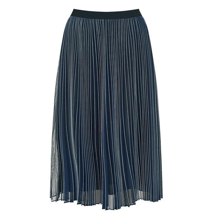 Fariseo Midi Skirt - Blue