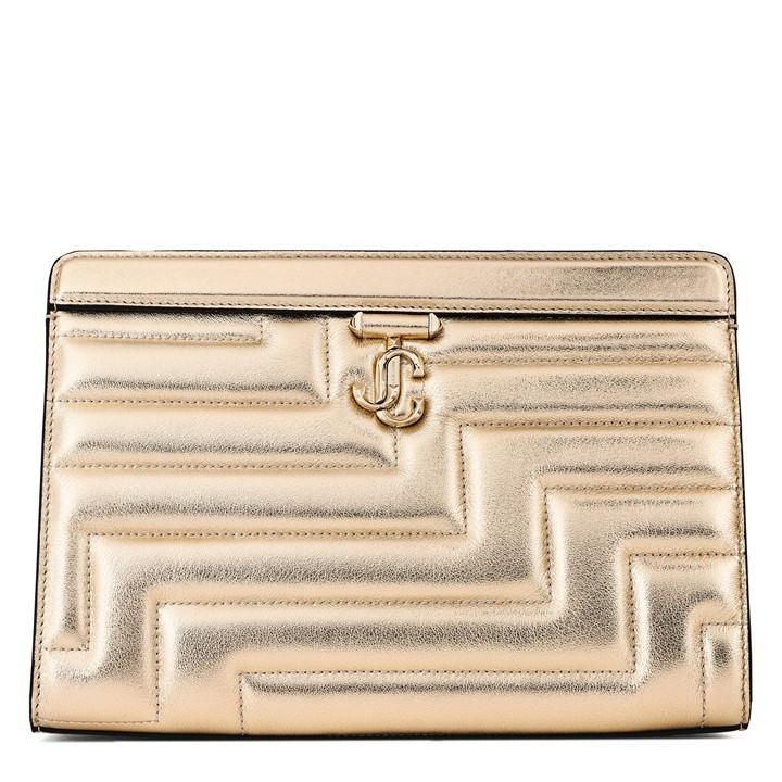 Varenne Quilted Pouch - Gold