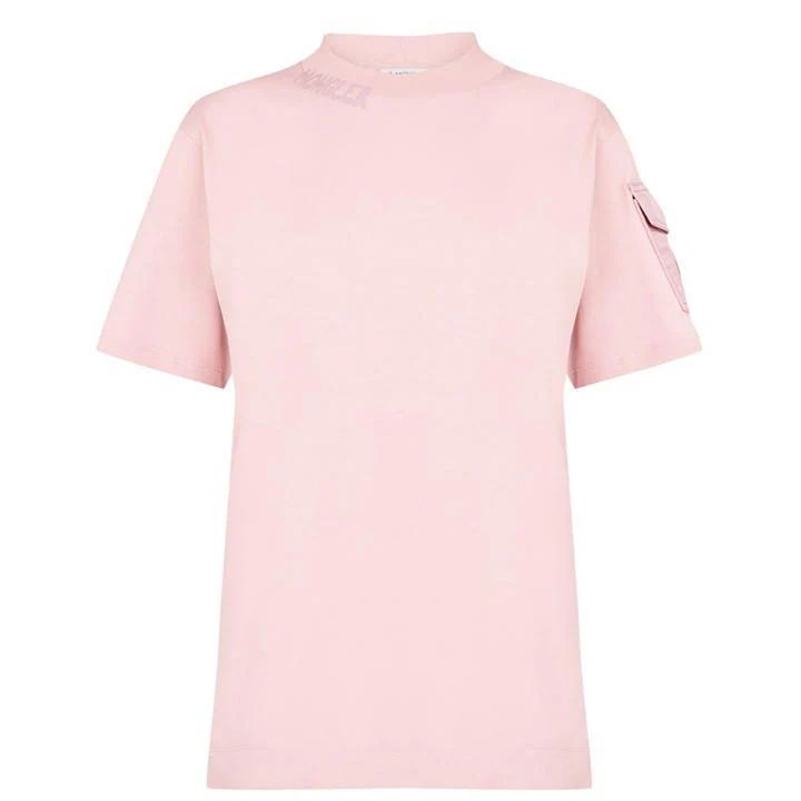 Tonal Pocket T-Shirt - Pink