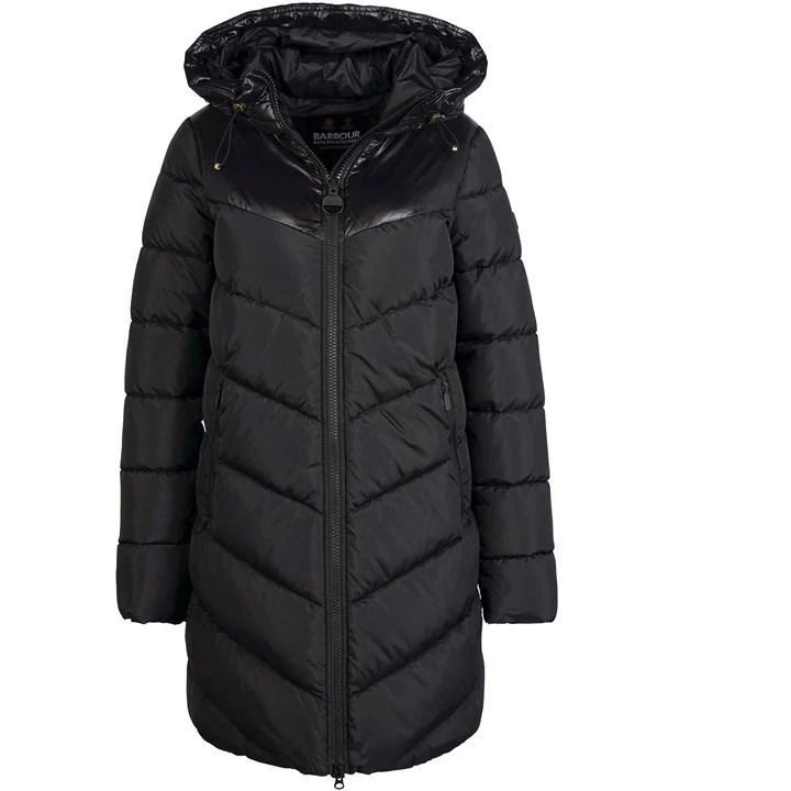 Parallel Quilted Jacket - Black