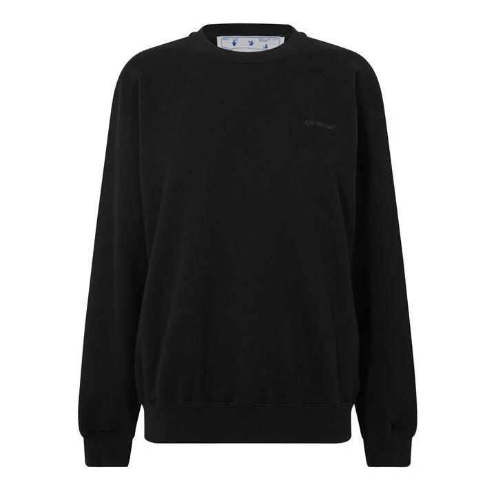 Diagonals Logo Sweatshirt - Black