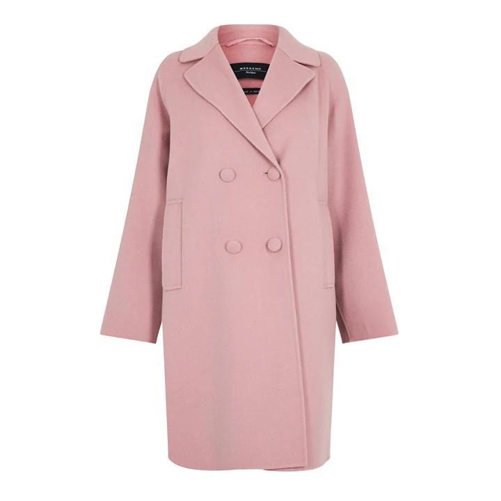Rivetto Coat - Pink