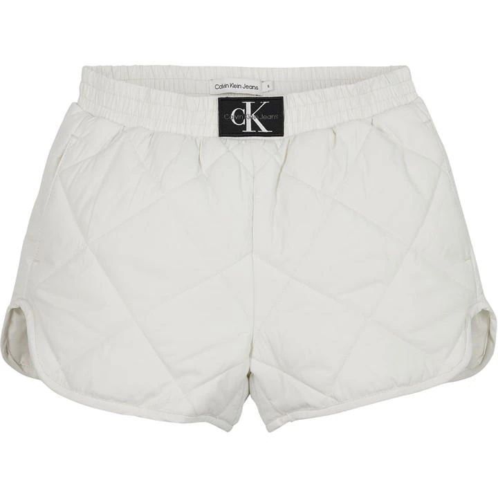 Quilted Shorts - Neutral