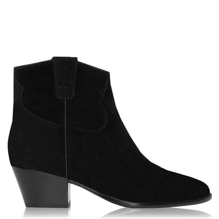 Ash Houston Heeled Ankle Boots Womens - Black