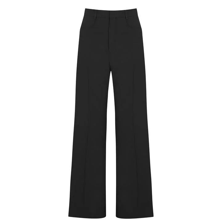 Le Pantalon Sauge High Waisted Trousers - Black