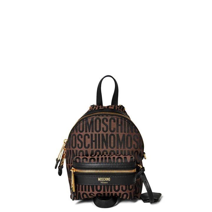 Jacquard Backpack - Brown