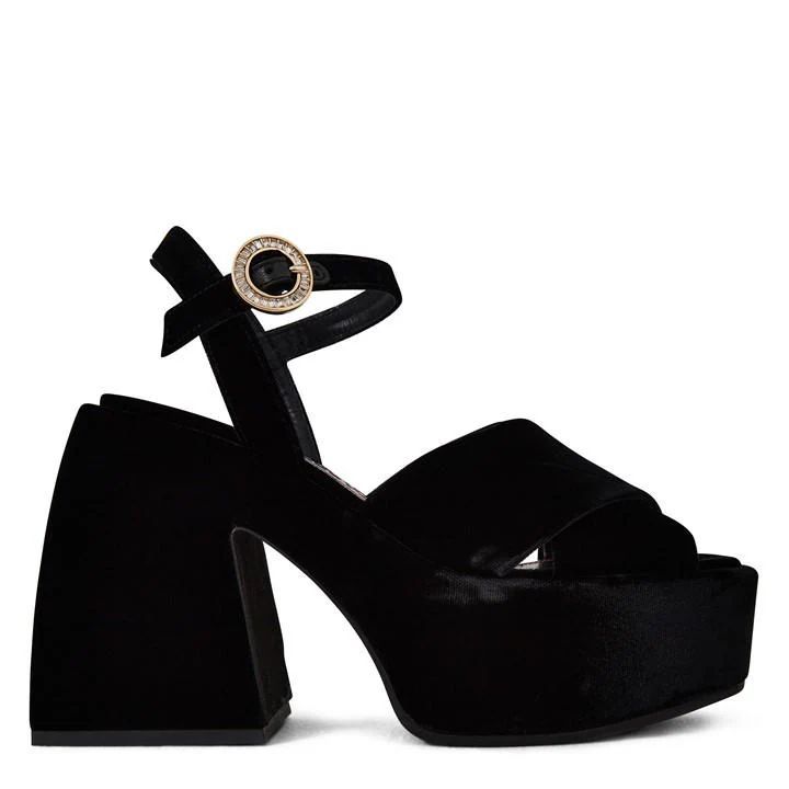 Bulla Joni Platform Sandals - Black