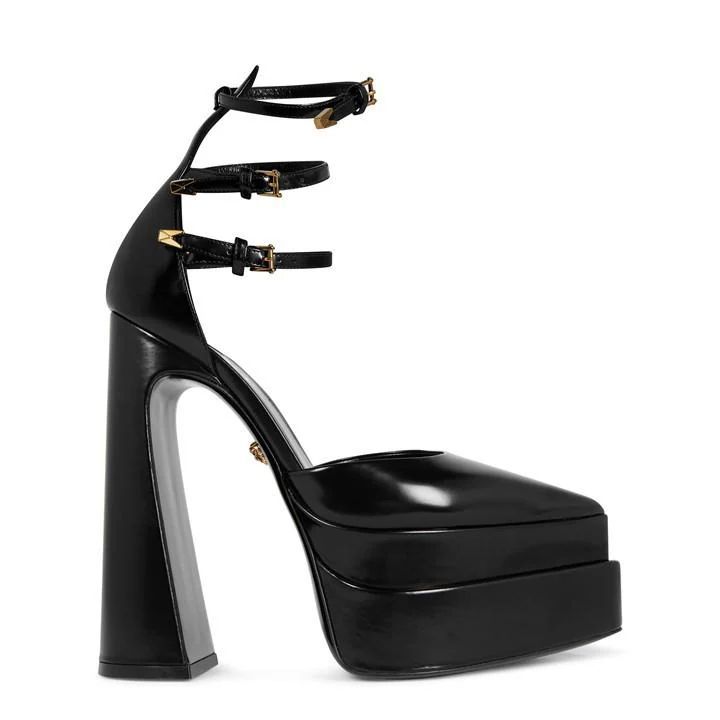 Aevitas Tri-Buckle Platform Points - Black