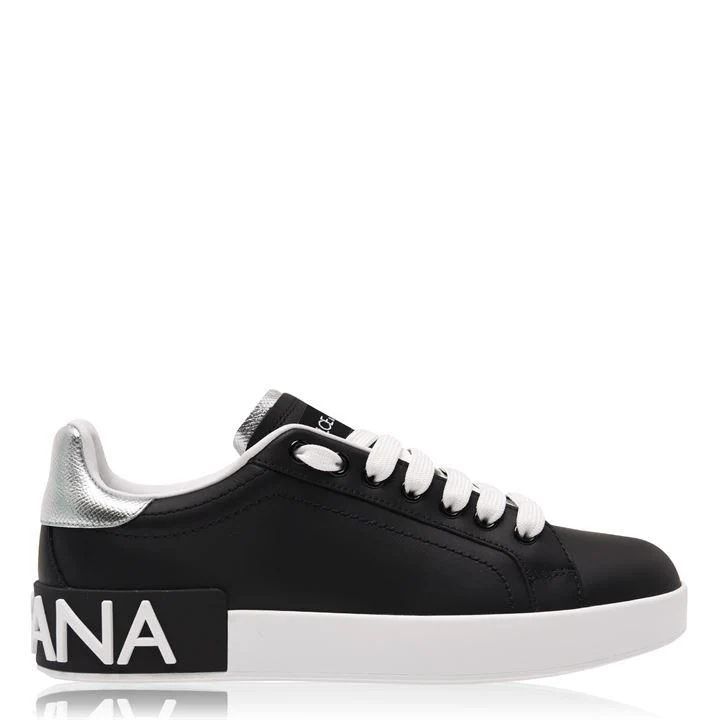 Logo Low Top Trainers - Black