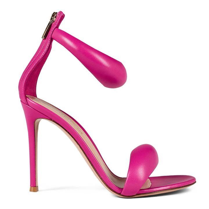 California Nappa Leather Sandals - Pink