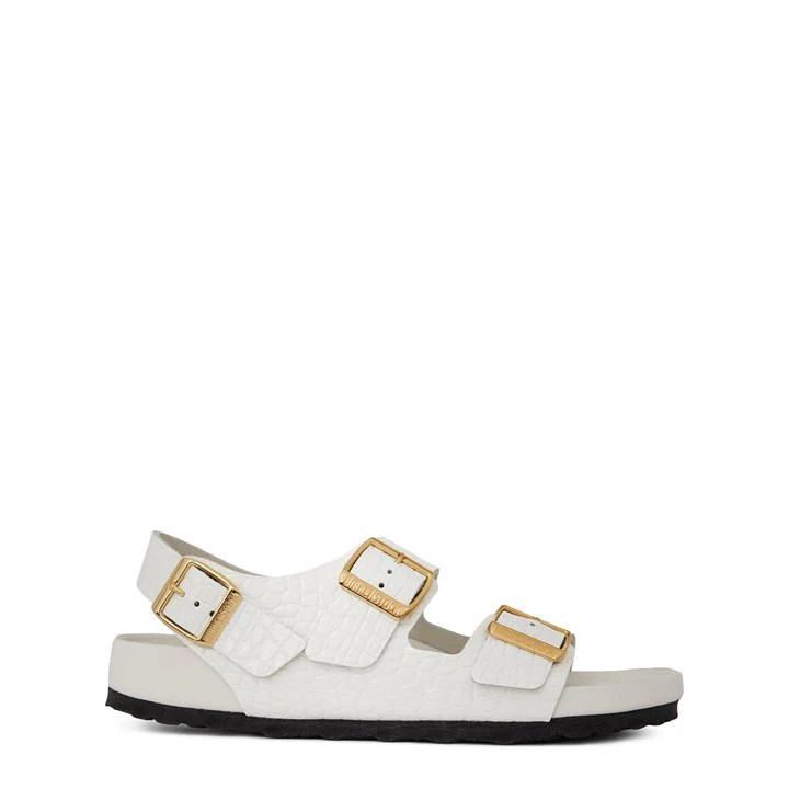 Milano Buckled Sandals - White