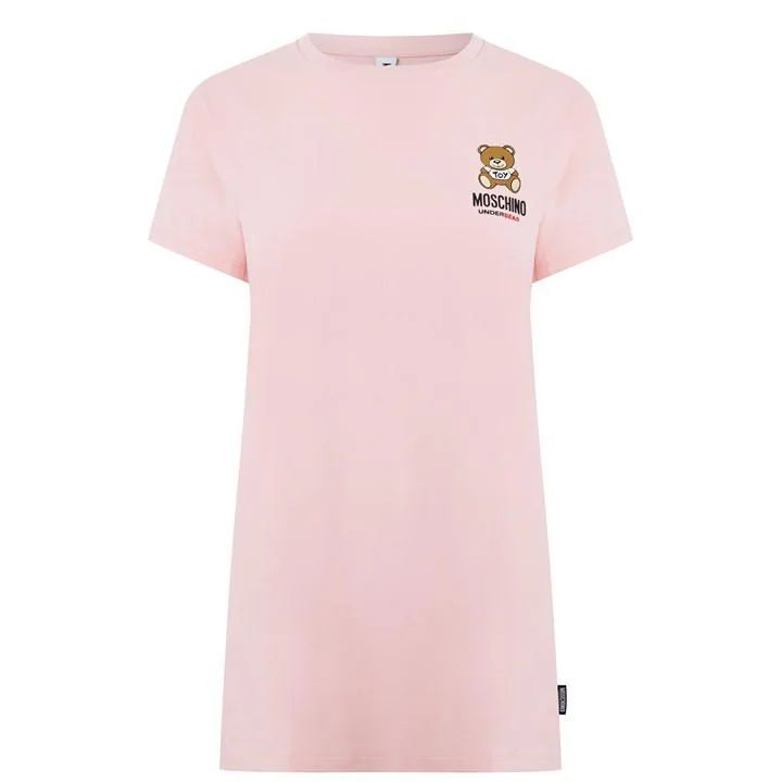 Underbear T-Shirt Dress - Pink