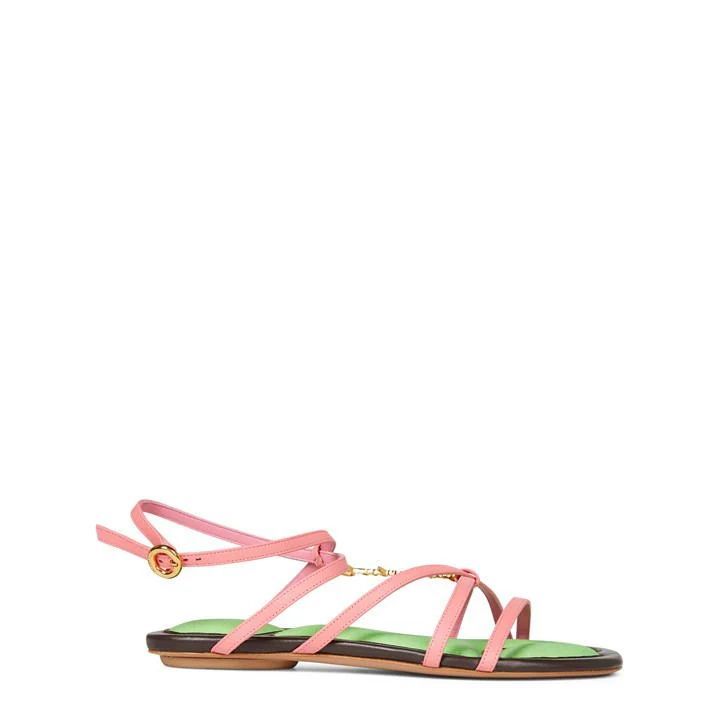 Pralu Flat Sandals - Pink