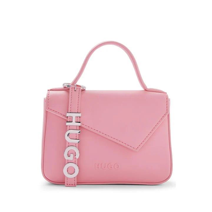 Faux Leather Mini Bag - Pink