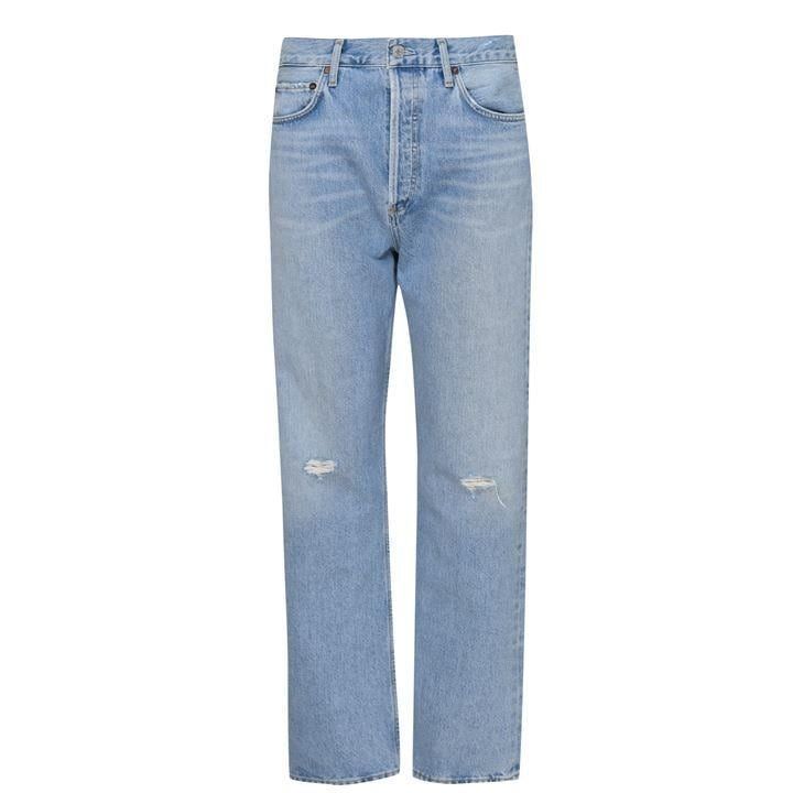 90s Pinch Straight Jeans - Blue