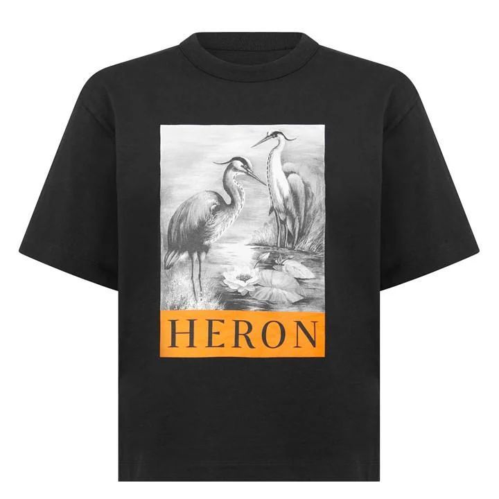 Heron T-Shirt - Black