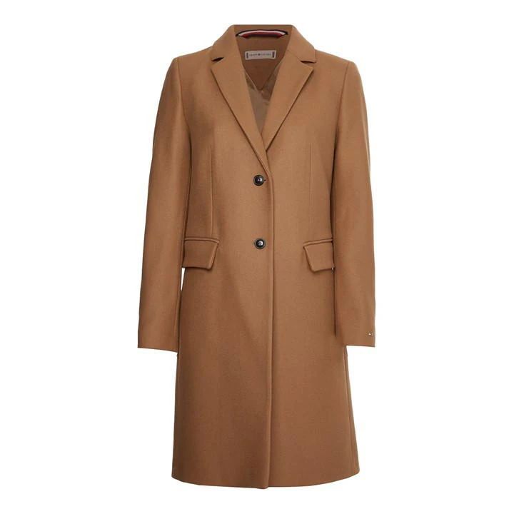 Classic Wool Coat - Beige