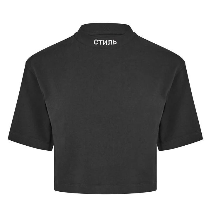 Ctnmb Cropped T-Shirt - Black