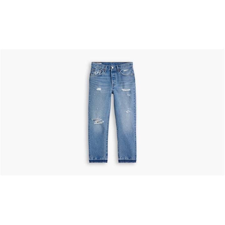 501 Cropped Jeans - Blue