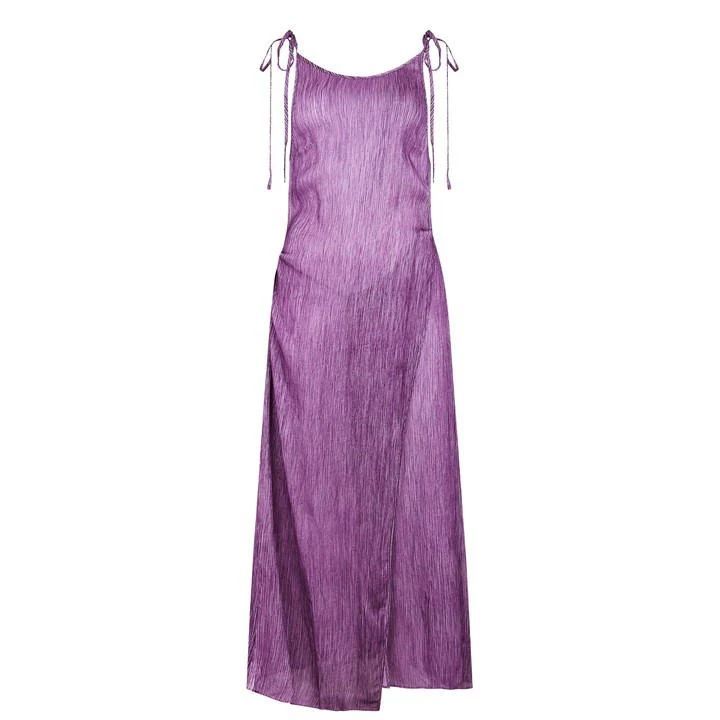 Dayla Midi Dress - Purple
