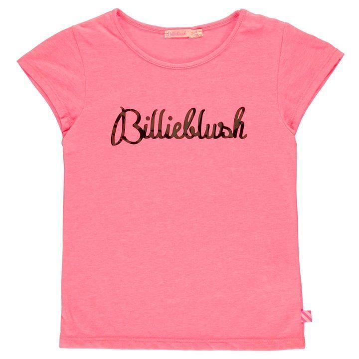 Billieblush Logo T Shirt - Pink