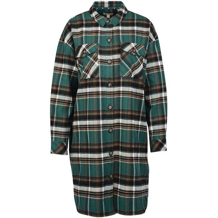 Cassley Longline Overshirt - Multi