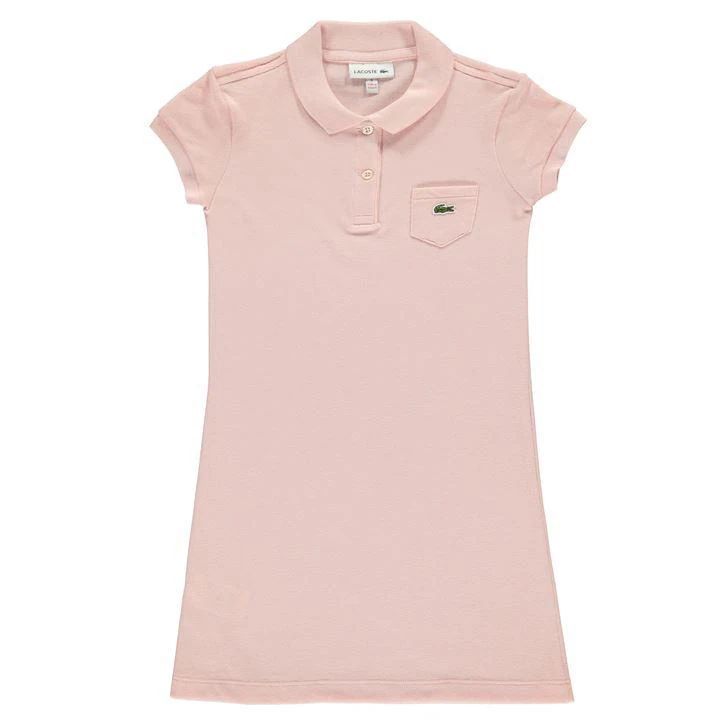 Polo Shirt Dress - Pink