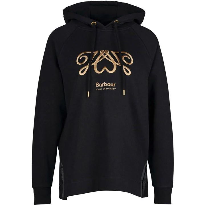 x House of Hackney House of Hackney Mabley Hoodie - Black