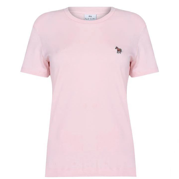 Zebra Short Sleeve T Shirt - Pink