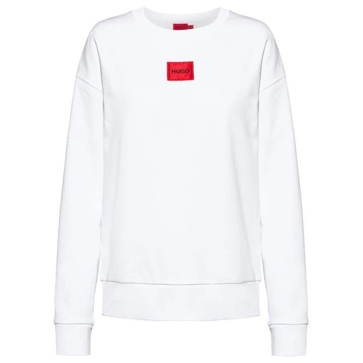 Red Label Crew Neck Sweater - White