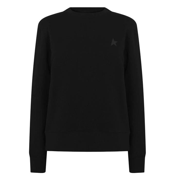 Star Crew Sweatshirt - Black