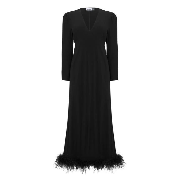 Mya Midi Dress - Black