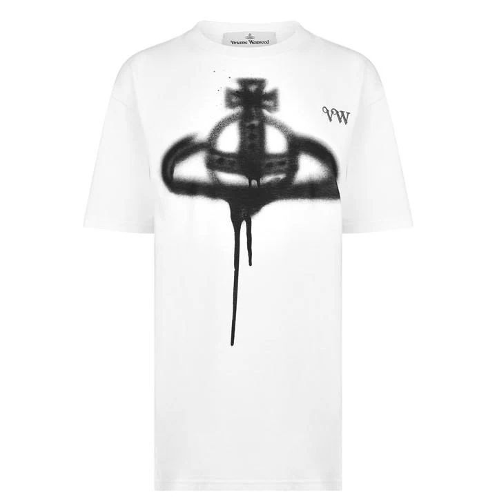 Spray Orb T-Shirt - White