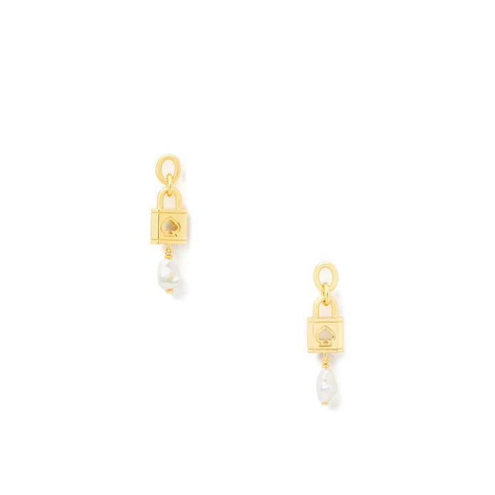 Kate Pearl Drop Earr Ld10 - Gold