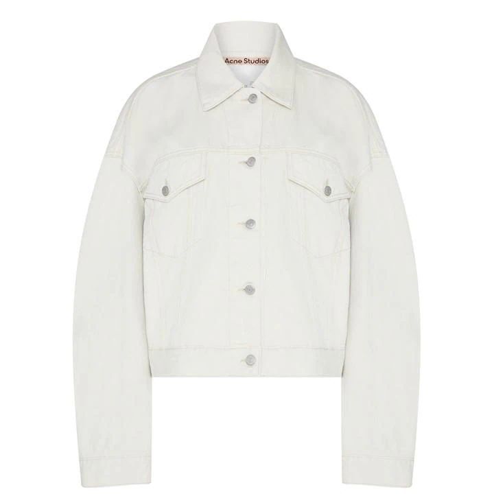 Morris Crop Jacket - White