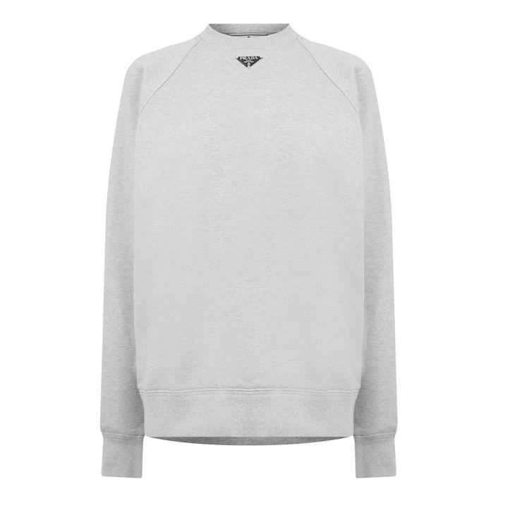 Oversized Long Sleeve Sweatshirt - Grey