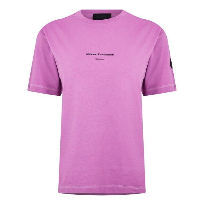 Logo And Graphic T-Shirt - Pink