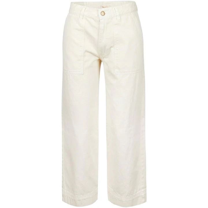 Southport Cropped Jeans - Cream