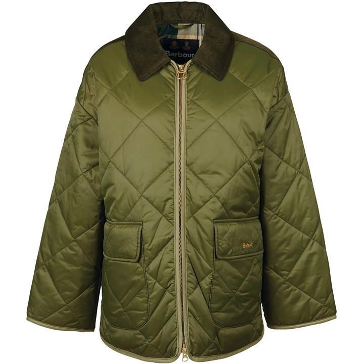Ryhope Quilted Jacket - Green