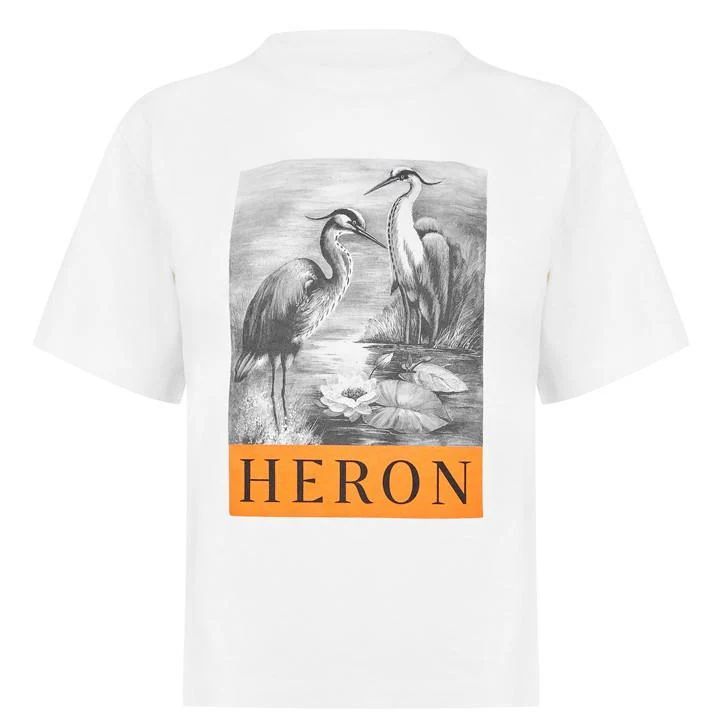 Heron T-Shirt - White