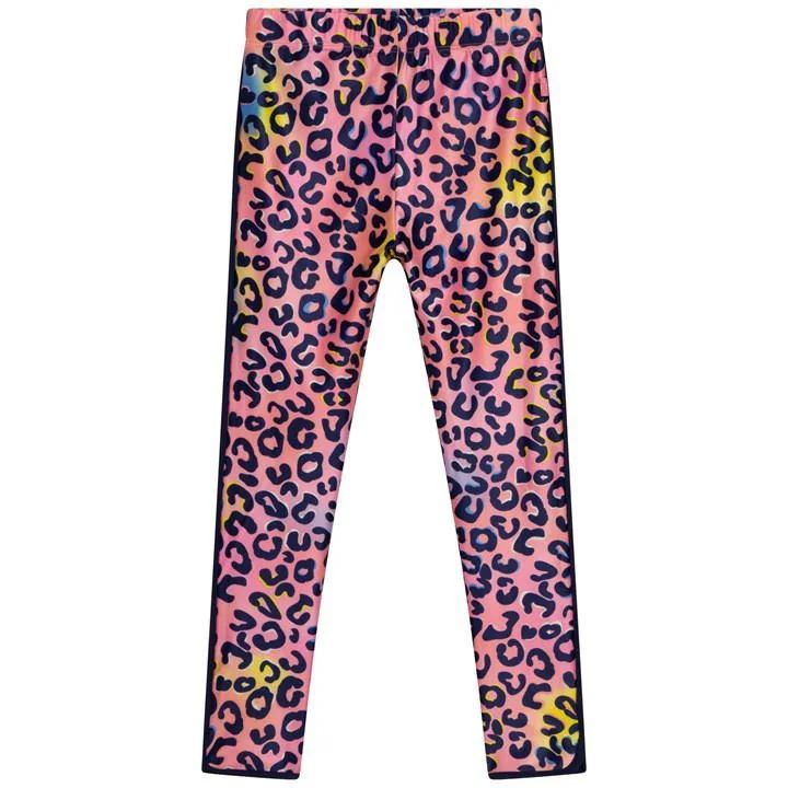 Leopard Leggings - Pink