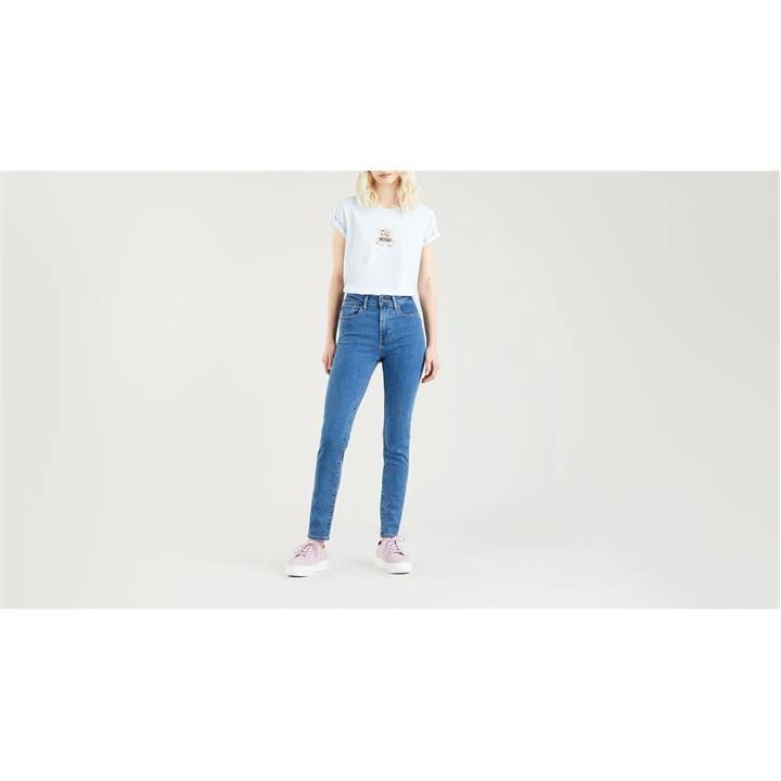 721 High Rise Skinny Jeans - Blue