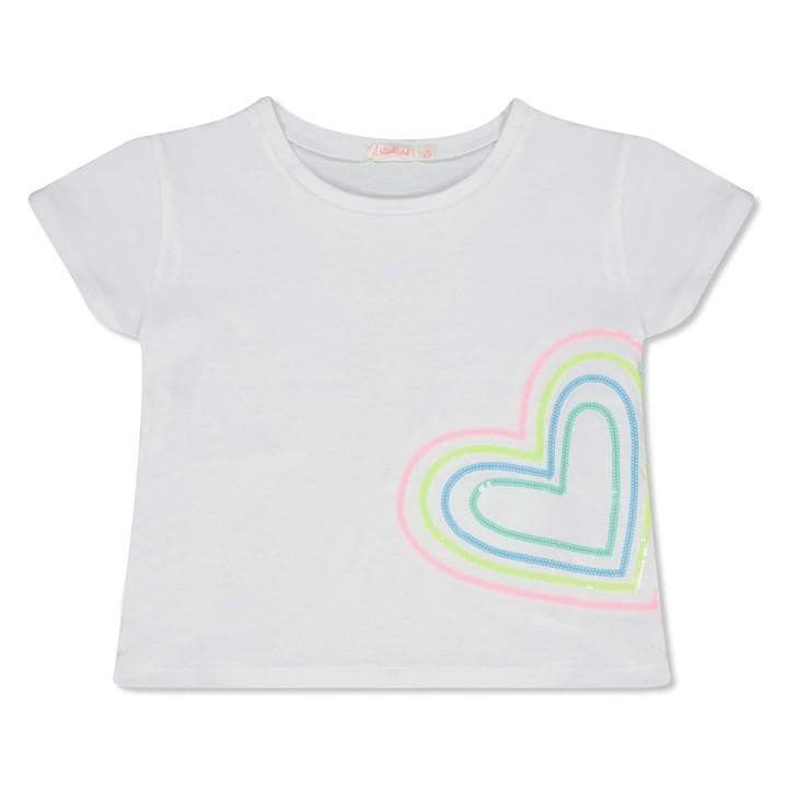 Heart T Shirt - White